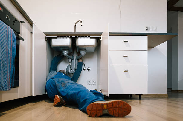 Professional Leak Detection technician working in National Park, NJ